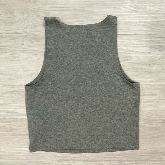 Forever 21 Heather Gray Tank Top - Picture 2 of 3